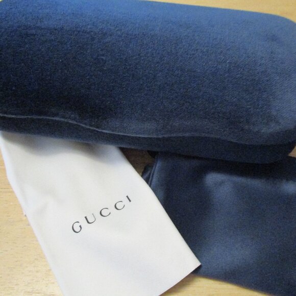 NEW Gucci Oversized Round Sunglasses Havanna Signature Logo NWT & Case main image 4